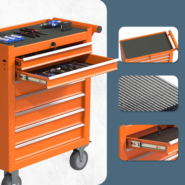 Odaof 7 Drawer Rolling Tool Chest