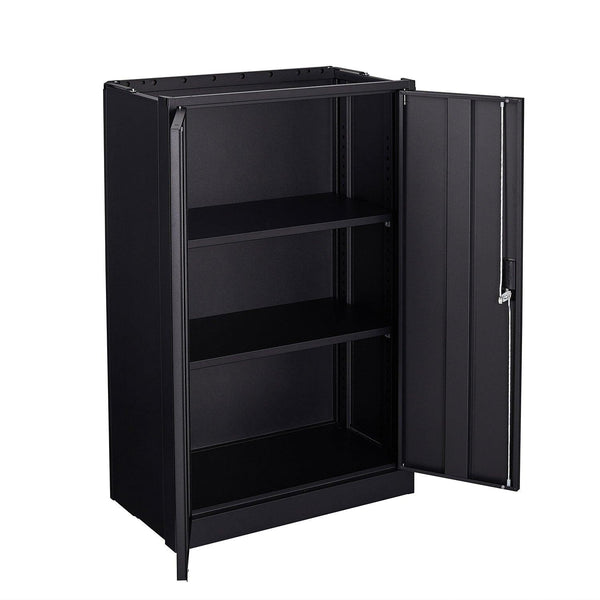 Metal Locking Storage Folding Filing Storage Cabinet for Home Office School Garage - RaDEWAY