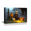 Framed Canvas Wall Art Decor Painting For Halloween Ready To Hang - RaDEWAY