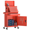 Rolling Tools Chest on Wheels with 5 Drawers Tool Cabinet for Garage - RaDEWAY